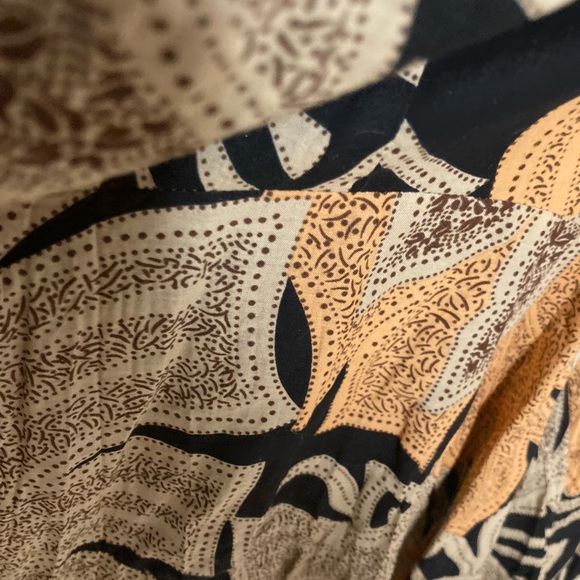 EUC Vintage Hearts of Palm Midi Skirt Size 16 - Picture 7 of 12